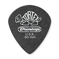 Dunlop 482P050 Tortex Pitch Black Jazz III 12Pack