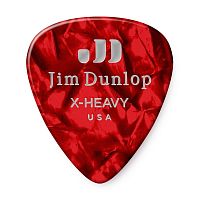 Dunlop 483P09XH Celluloid Red Pearloid Extra Heavy 12Pack