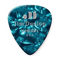 Dunlop 483P11XH Celluloid Turquoise Pearloid Extra Heavy 12Pack