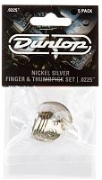 DUNLOP 33P0225 Nickel Silver Fingerpick 5Pack