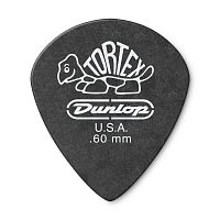 Dunlop 482P060 Tortex Pitch Black Jazz III 12Pack